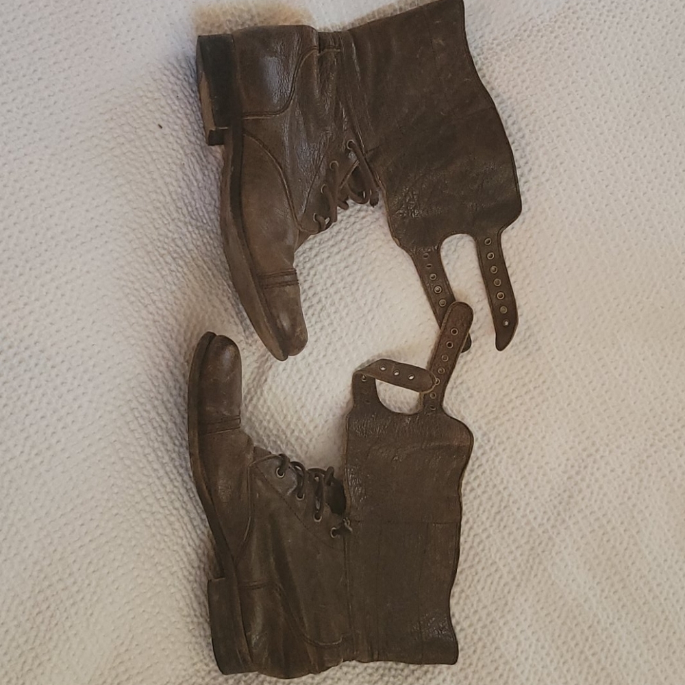 All Saints Damasi Boots in Brown - Picture 6 of 12